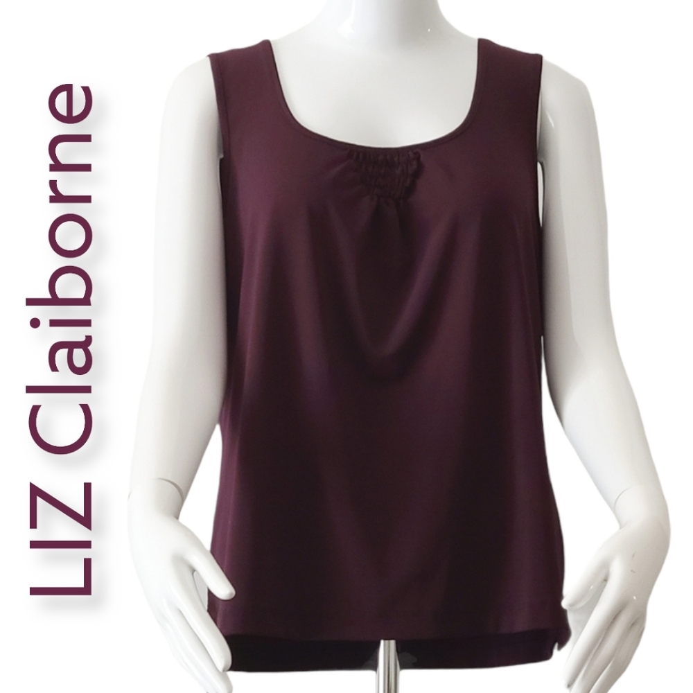 Liz Claiborne women's sleeveless top